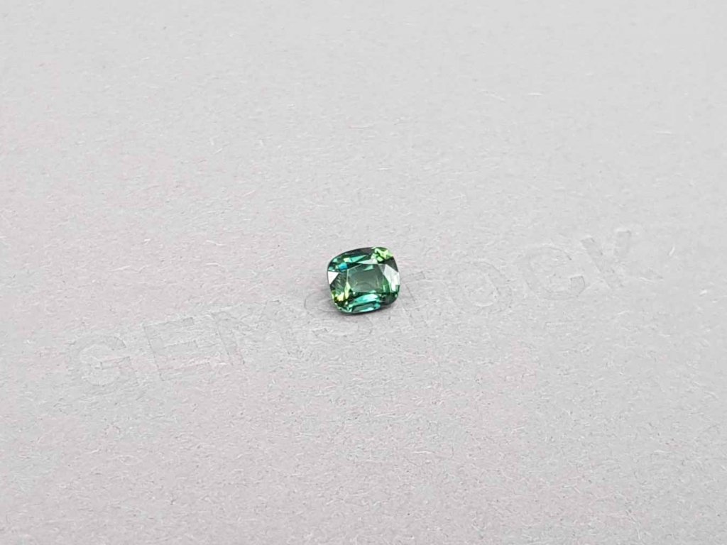 Unheated Teal color sapphire 1.11 ct, Madagascar, Image №2