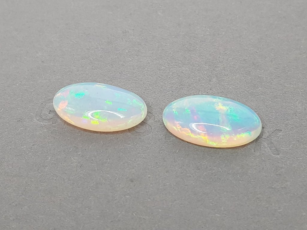 Pair of Ethiopian opals 11.98 ct Image №4