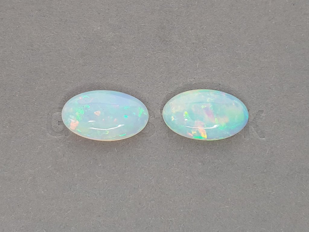 Pair of Ethiopian opals 11.98 ct Image №2