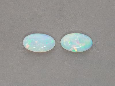 Pair of Ethiopian opals 11.98 ct photo