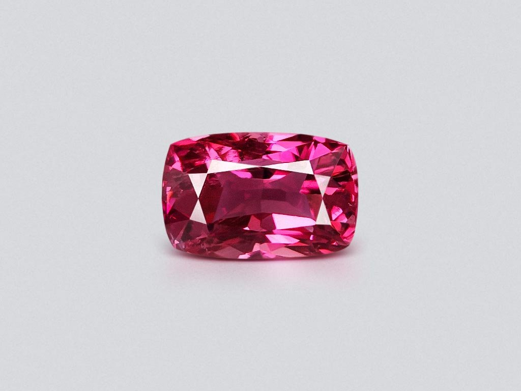 Pink cushion cut rubellite 3.60 carats  Image №1