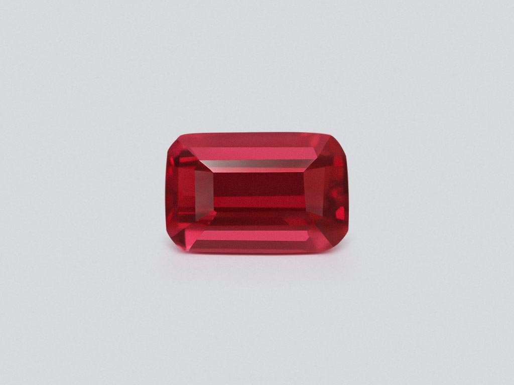 Intense red spinel in cushion cut 1.40 carats, Vietnam  Image №1