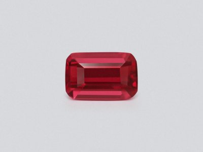 Intense red spinel in cushion cut 1.40 carats, Vietnam  photo