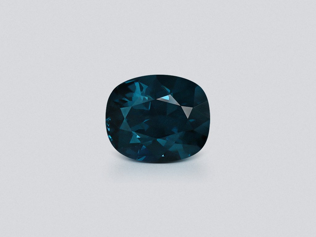 Blue spinel in cushion cut 1.44 carats, Tanzania Image №1