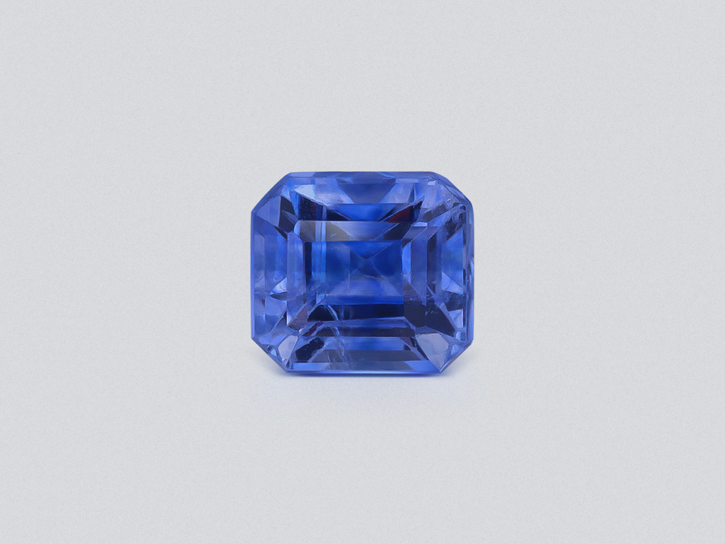 Blue sapphire octagon cut 1.17 carats, Sri Lanka Image №1