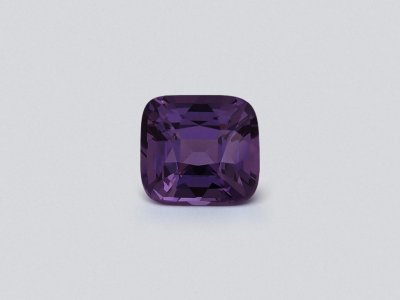 Purple spinel in сushion shape 1.60 carats, Tanzania photo