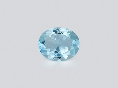Aquamarine oval cut 4.12 carats, Madagascar photo