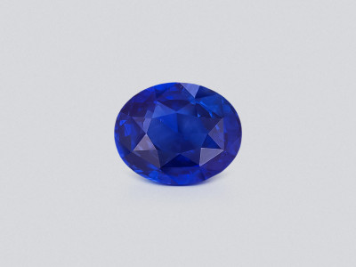 Sapphire Royal Blue oval cut 7.33 carats, Sri Lanka  photo