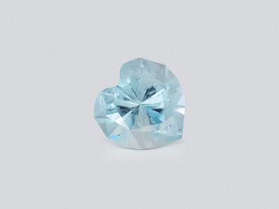 Aquamarine heart shape1.43 carats, Madagascar  photo