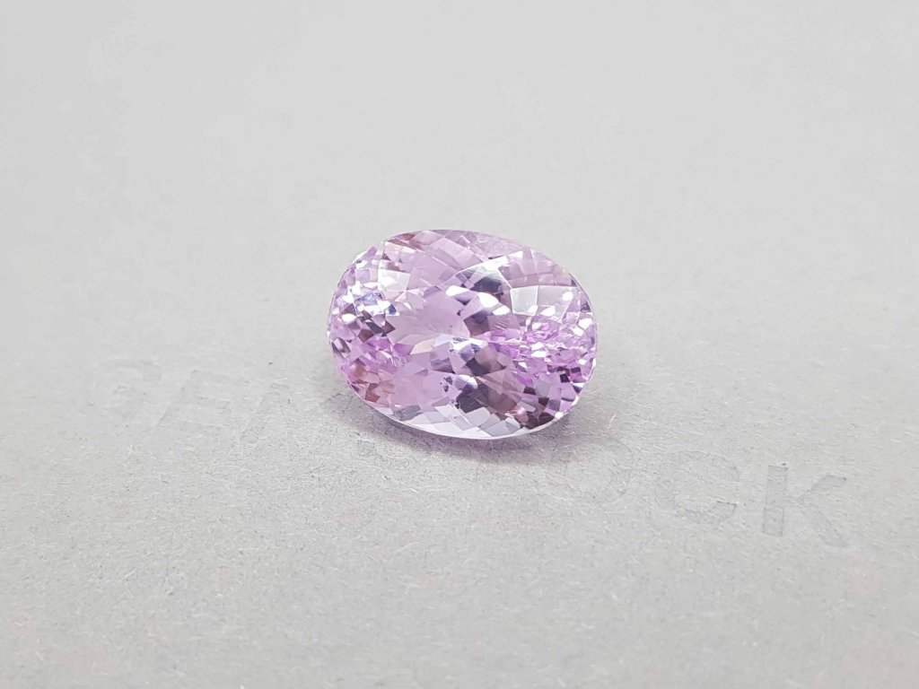 Pink kunzite oval cut 19.68 ct from Afghanistan Image №4