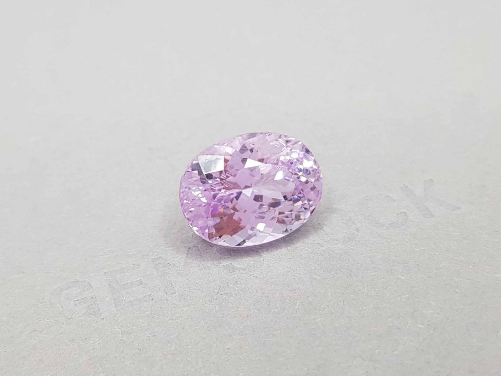 Pink kunzite oval cut 19.68 ct from Afghanistan Image №3