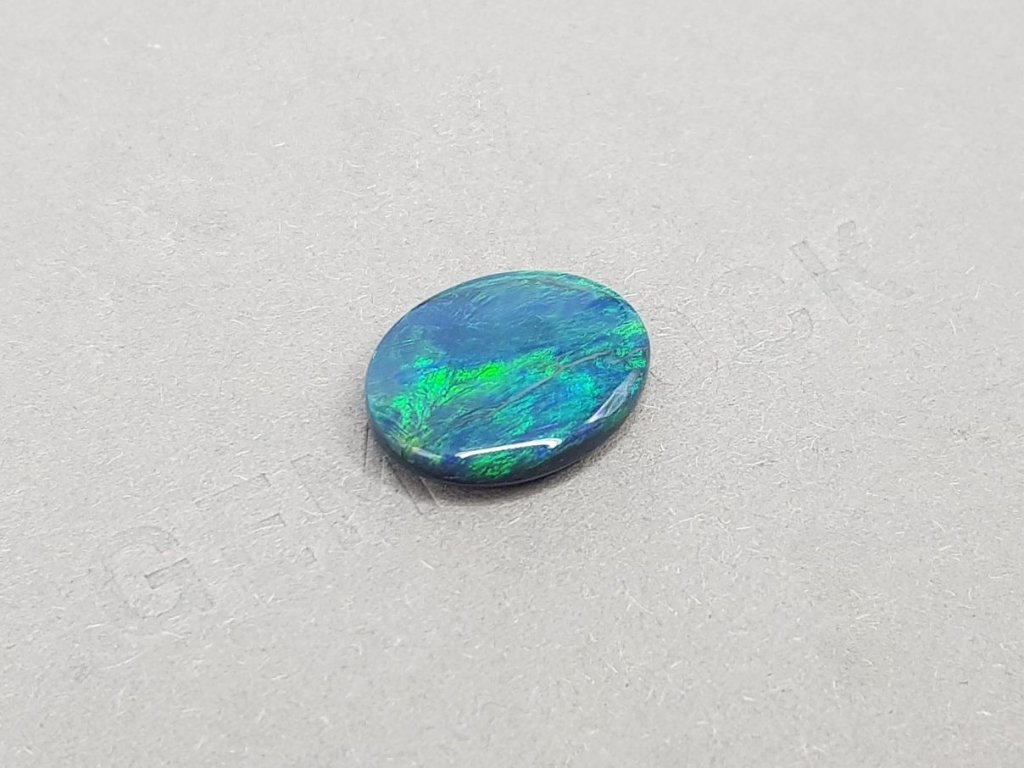 Black opal 6.74 ct, Australia Image №2