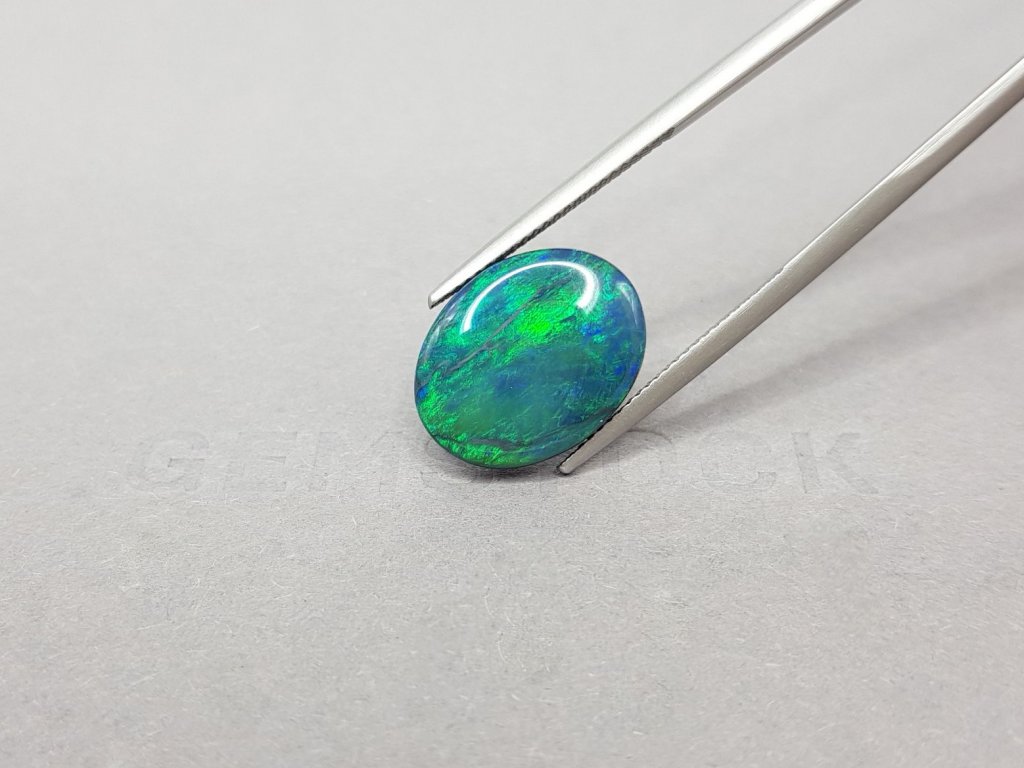 Black opal 6.74 ct, Australia Image №4