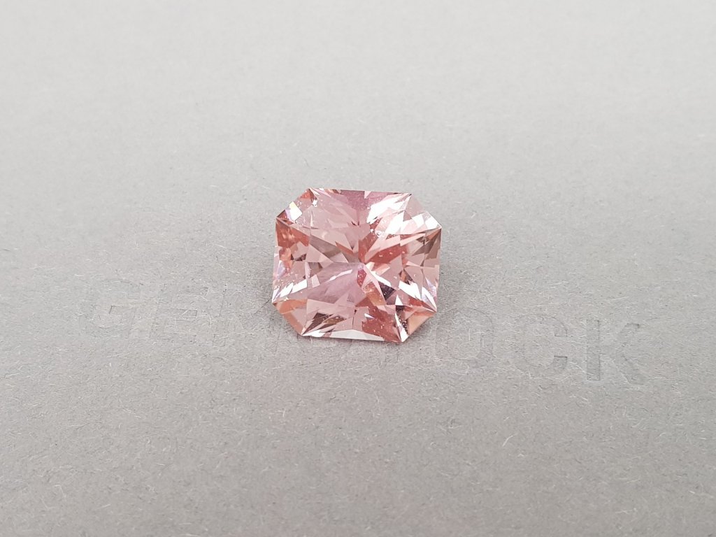 Octagon cut pink tourmaline 10.23 ct from Africa Image №3