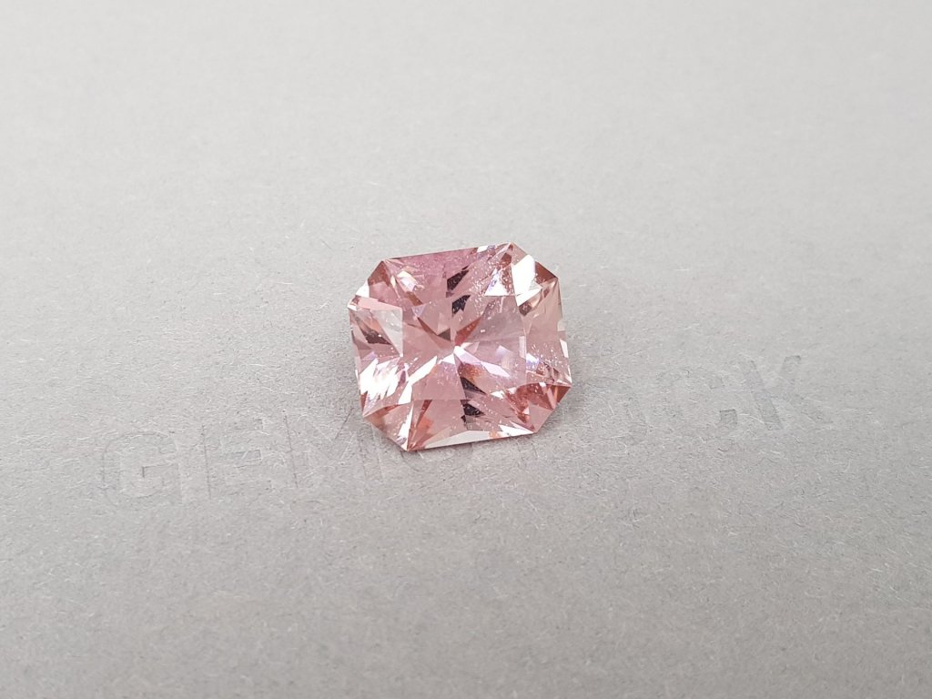 Octagon cut pink tourmaline 10.23 ct from Africa Image №2