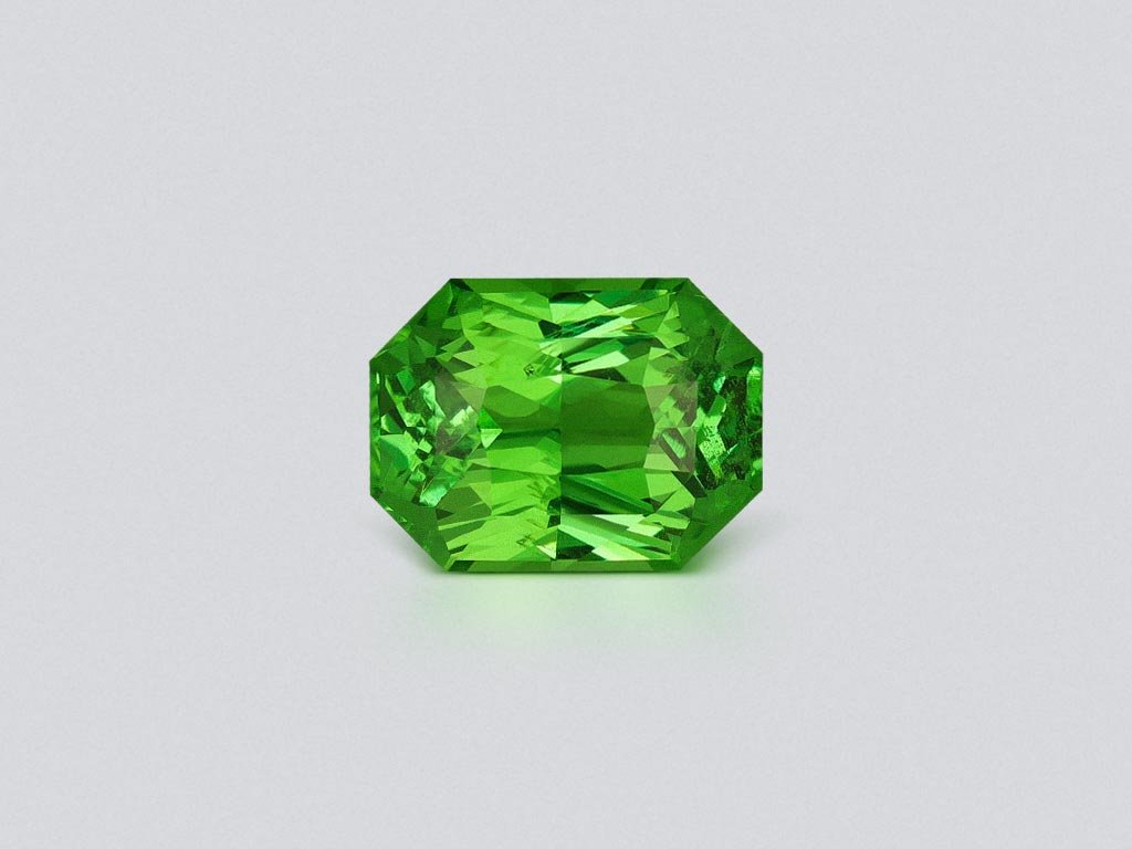 Garnet tsavorite radiant cut 1.27 carats, Kenya Image №1
