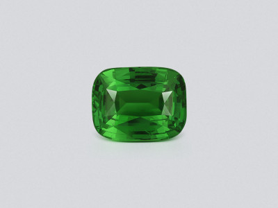Tsavorite Vivid Green cushion cut 5.14 carats, Tanzania  photo
