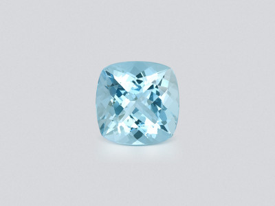 Aquamarine cushion cut 3.87 carats, Madagascar  photo