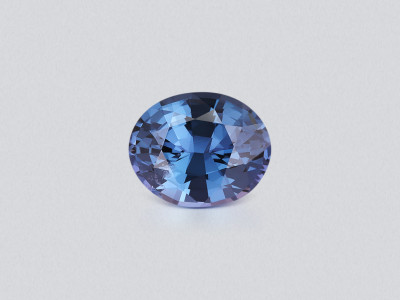Blue spinel oval cut 3.35 carats, Tanzania photo