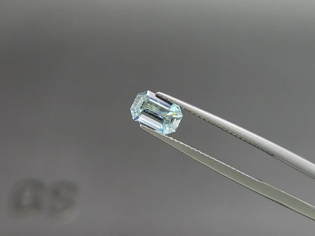 Set of quamarines octagon cut 2.09 carats, Madagascar Image №2