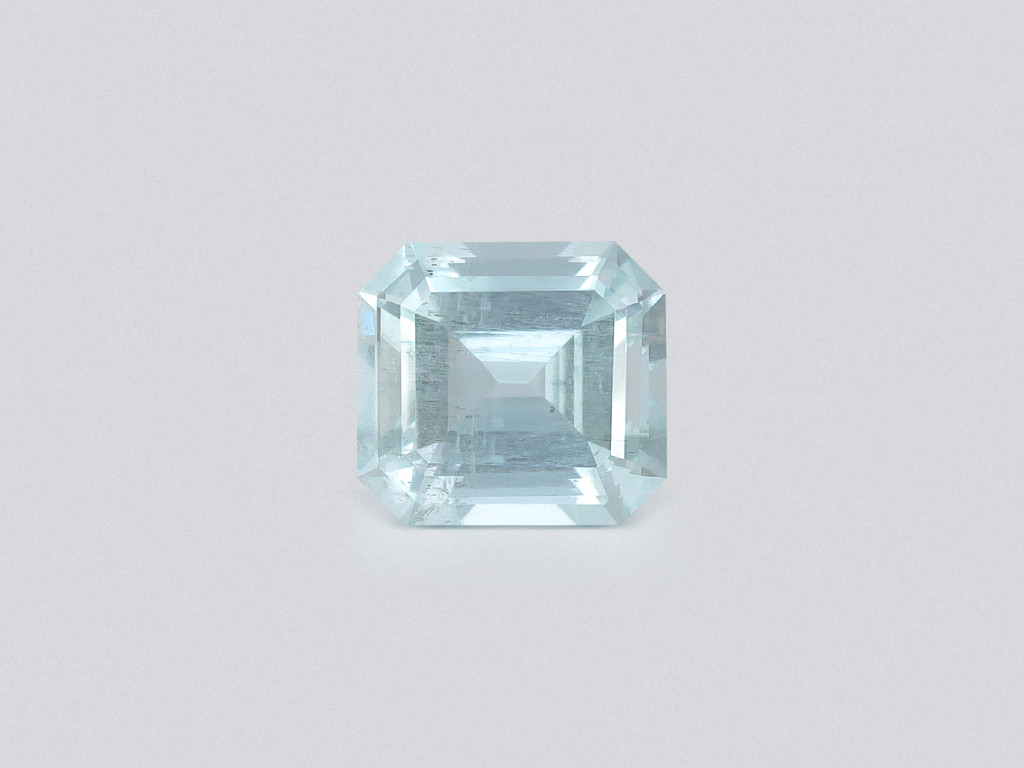 Aquamarine octagon cut 1.33 carats, Madagascar  Image №1
