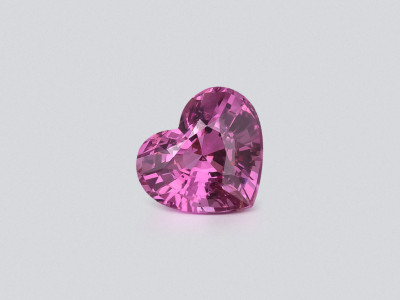 Pink spinel  heart shape 2.05 carats, Tanzania photo