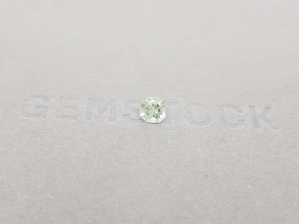 Light green radiant cut tourmaline 0.56 ct Image №3