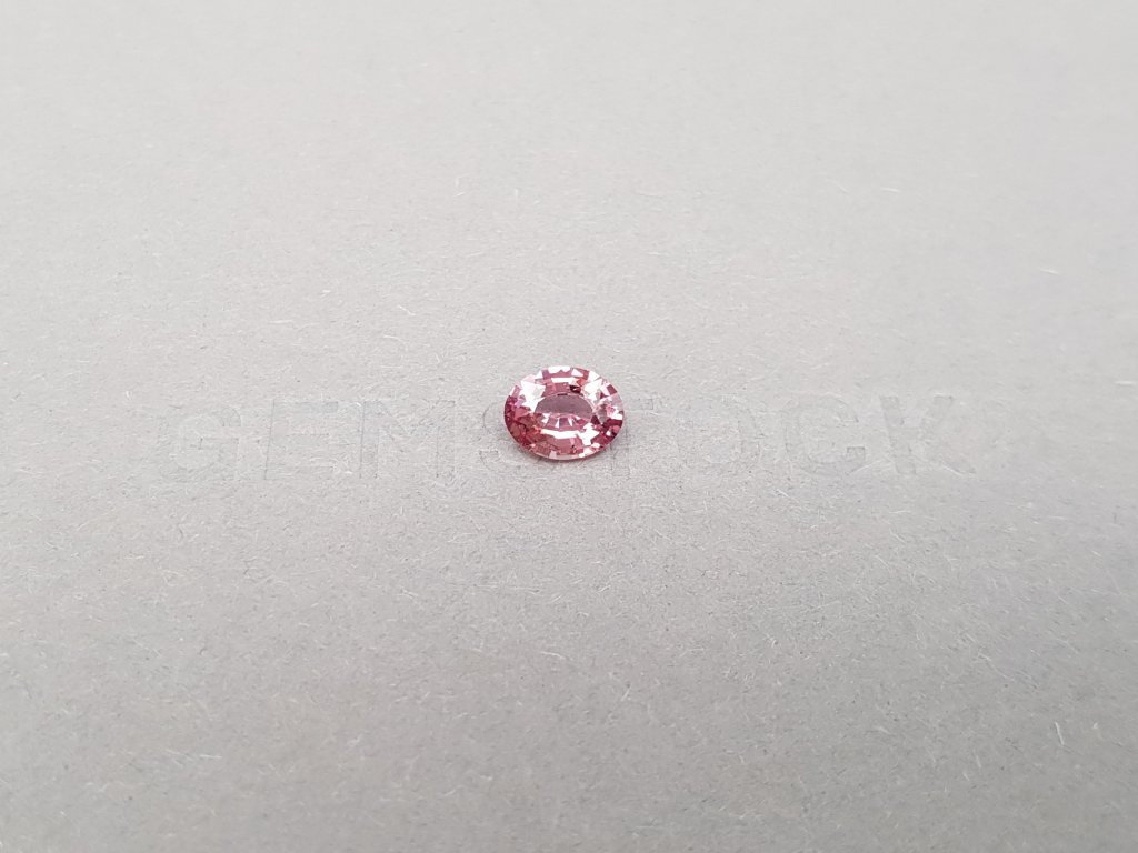 Padparadscha Sapphire oval cut 1.07 ct, Madagascar Image №1