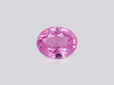 Unheated sapphire Vivid Pink Oval Cut  1.55 carats, Sri Lanka photo