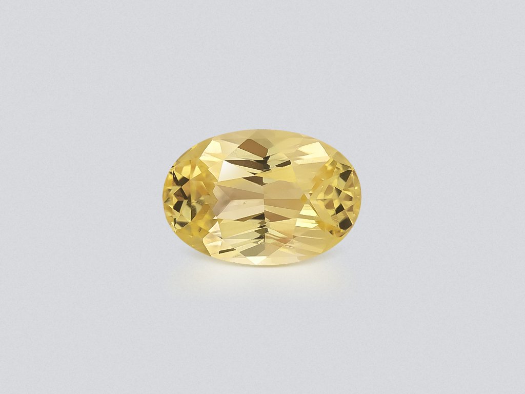 Sapphire Pastel Yellow oval cut 1.80 carats, Sri Lanka Image №1