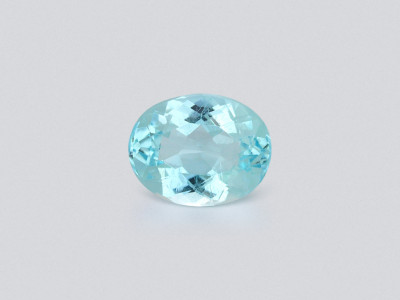 Blue Paraiba tourmaline oval cut 1.17 carats, Mozambique photo