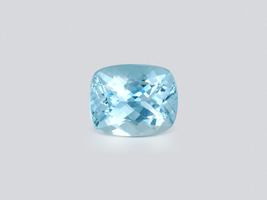 Aquamarine cushion cut 4.79 carats, Madagascar  Image №1