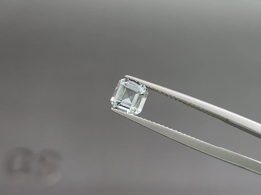 Set of aquamarines octagon cut 2.07 carats, Madagascar Image №2