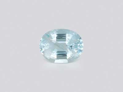Aquamarine oval cut 1.21 carats, Madagascar  photo