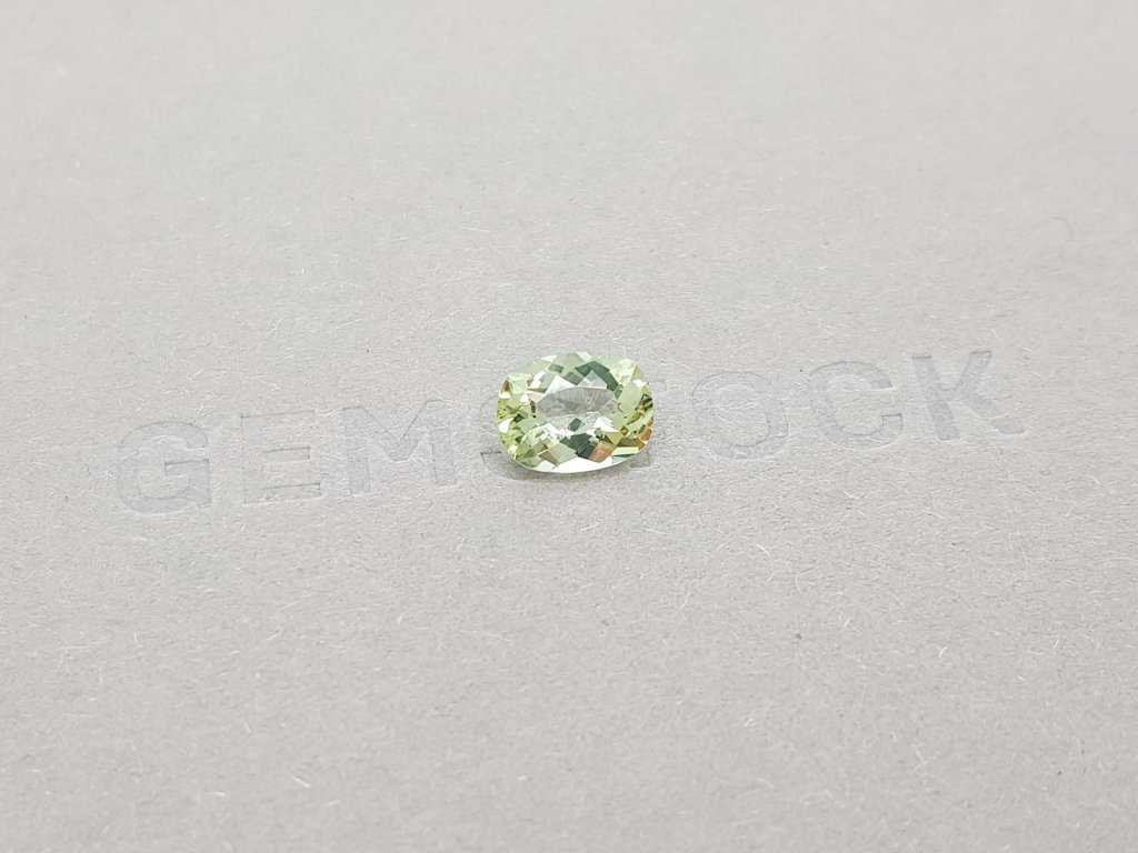 Cushion cut yellow-green amblygonite 1.66 ct Image №3