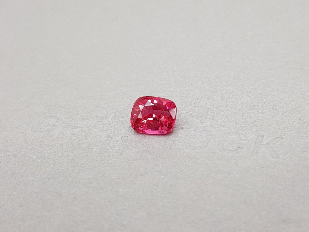 Cushion cut pink spinel 3.05 ct, Mahenge Image №3