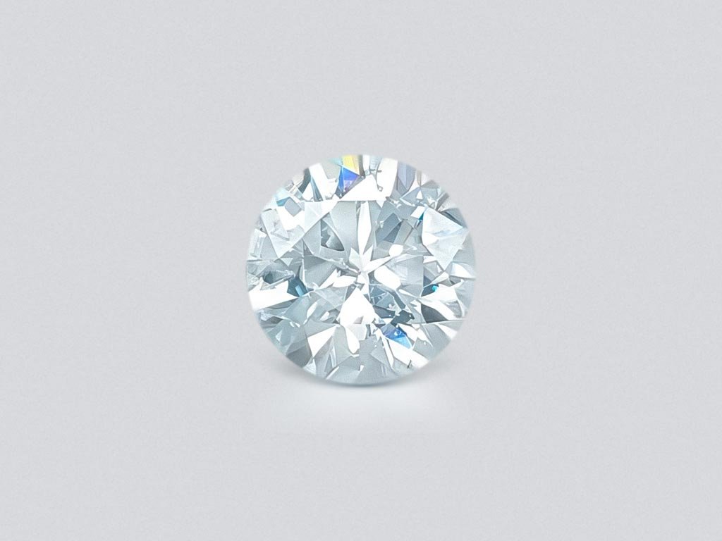 Round cut zircon from Cambodia 6.68 ct Image №1