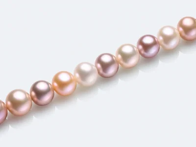 High quality freshwater pearl strand 9-10.0 mm  photo