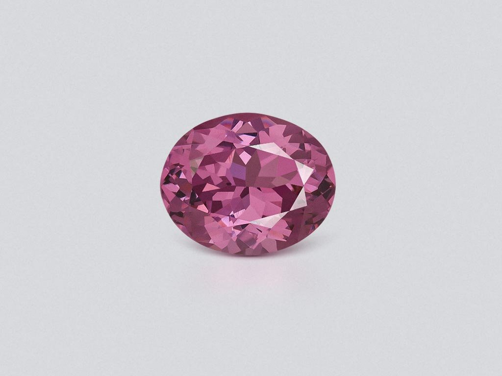 Purple spinel oval cut 2.04 carats, Tanzania Image №1