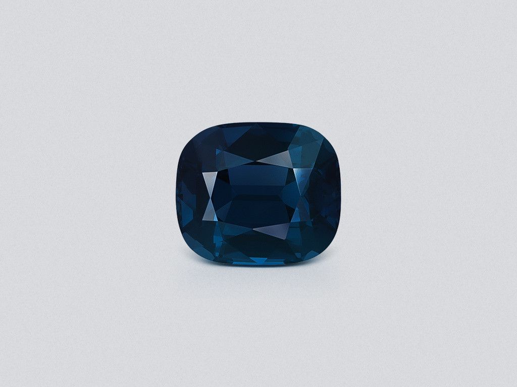 Blue spinel cushion cut 9.10 carats, Tanzania Image №1