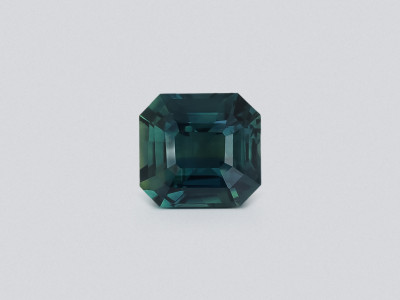 Unheated sapphireTeal octagon cut 5.50 carats, Madagascar photo