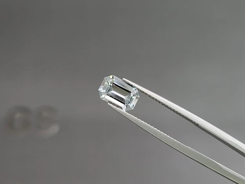 Set of aquamarines octagon cut 4.28 carats, Madagascar Image №3