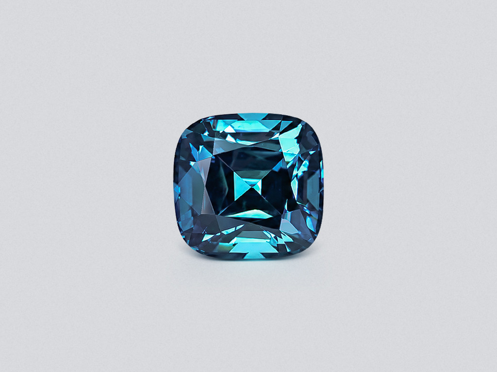 Indigolite tourmaline in cushion cut 5.31 carats, Afghanistan Image №1