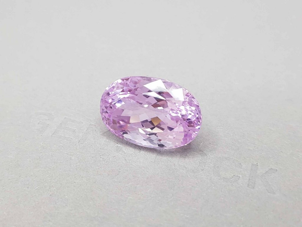 Pink oval cut kunzite 23.77 ct Image №4