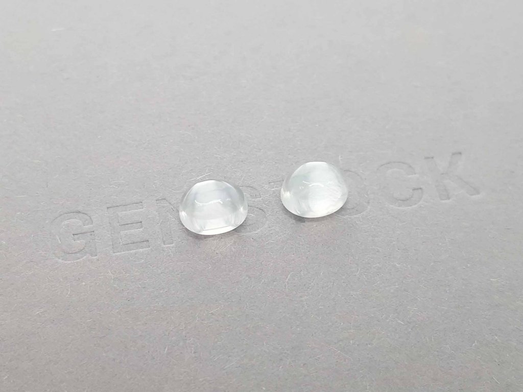 Pair of moonstones from Burma 3.98 ct Image №2