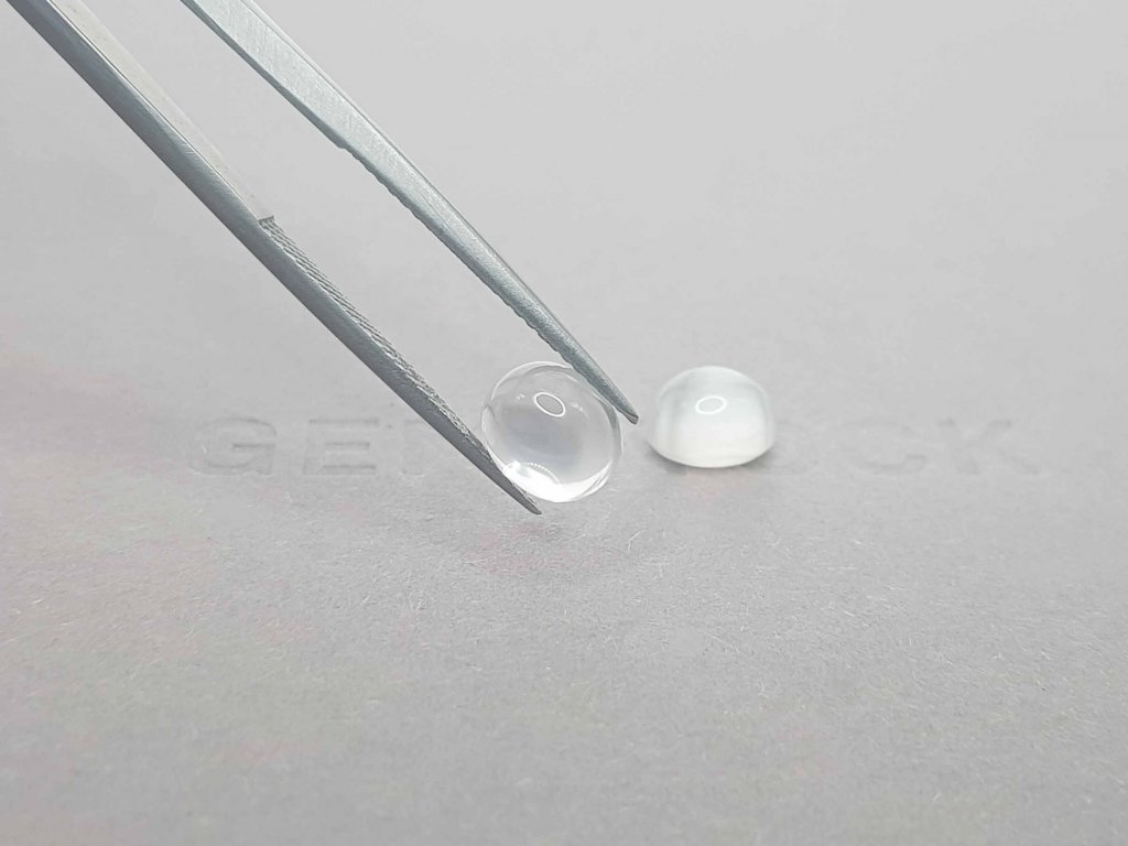 Pair of moonstones from Burma 3.98 ct Image №4