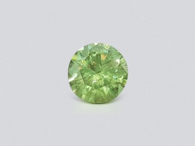Ural demantoid round cut 1.86 ct photo