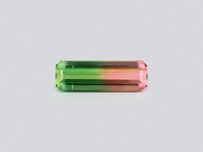Watermelon tourmaline in octagon cut 15.56 carats, Afghanistan  photo