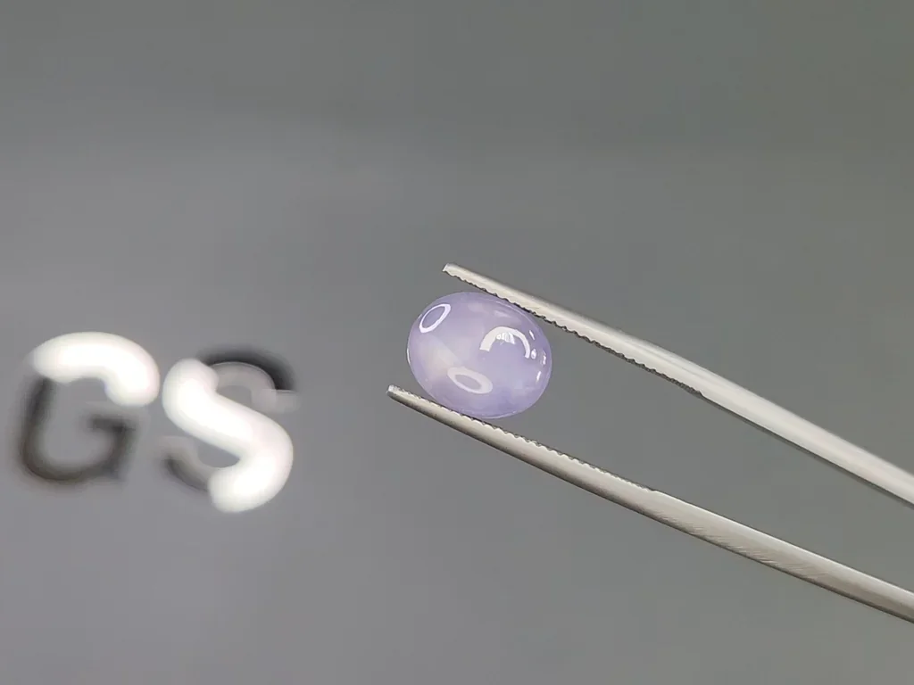 Unheated star sapphire cabochon cut 8.10 carats, Sri Lanka Image №4