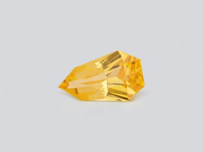 Intense Yellow fantasy cut sapphire 1.01 ct, Sri Lanka  photo